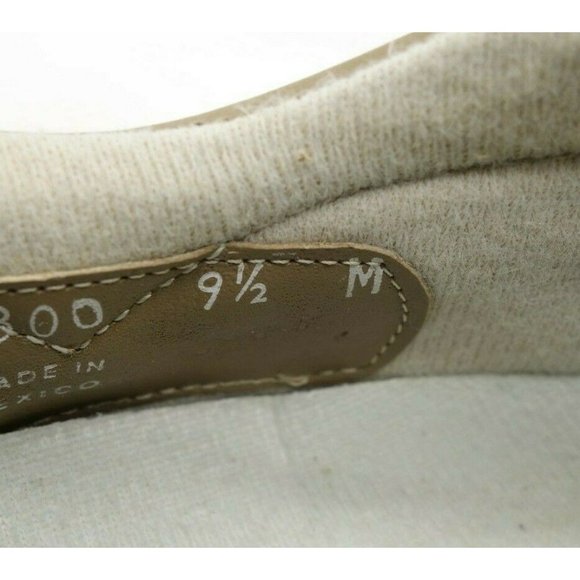 PW Minor Canfield Brown Leather Lace Up Comfort Sneakers Shoes Women's 9.5 M - Picture 3 of 10